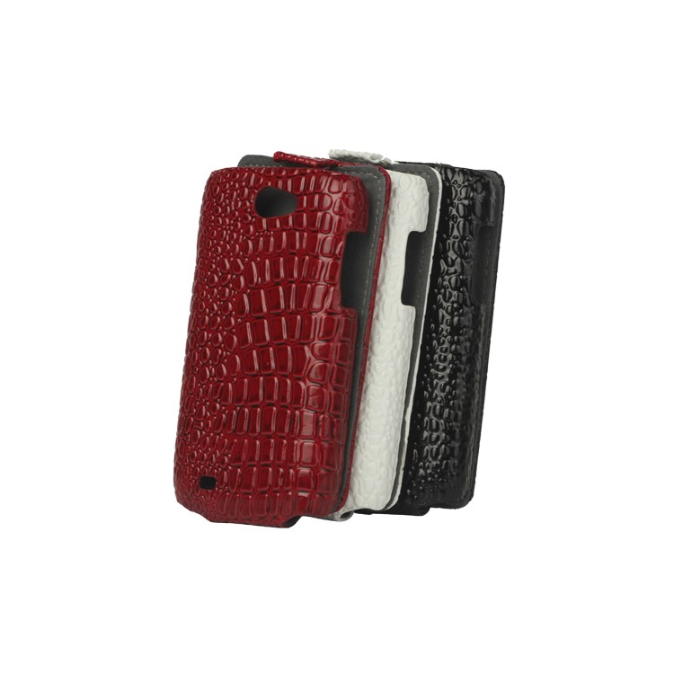 Crocodile Leather Hard Case for Samsung Galaxy W GT-I8150