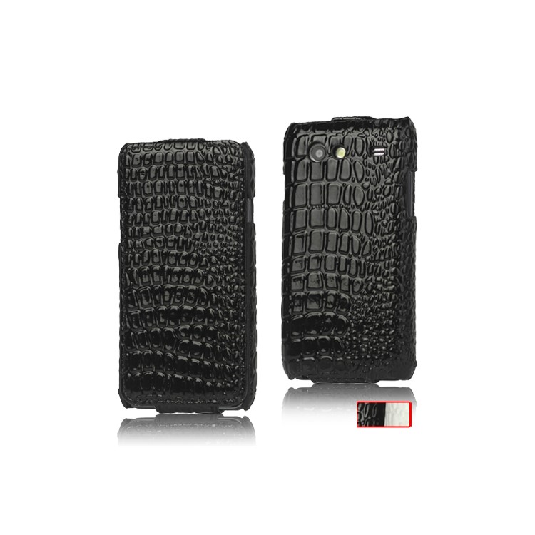 Crocodile Leather Hard Case for Samsung I9070 Galaxy S Advance