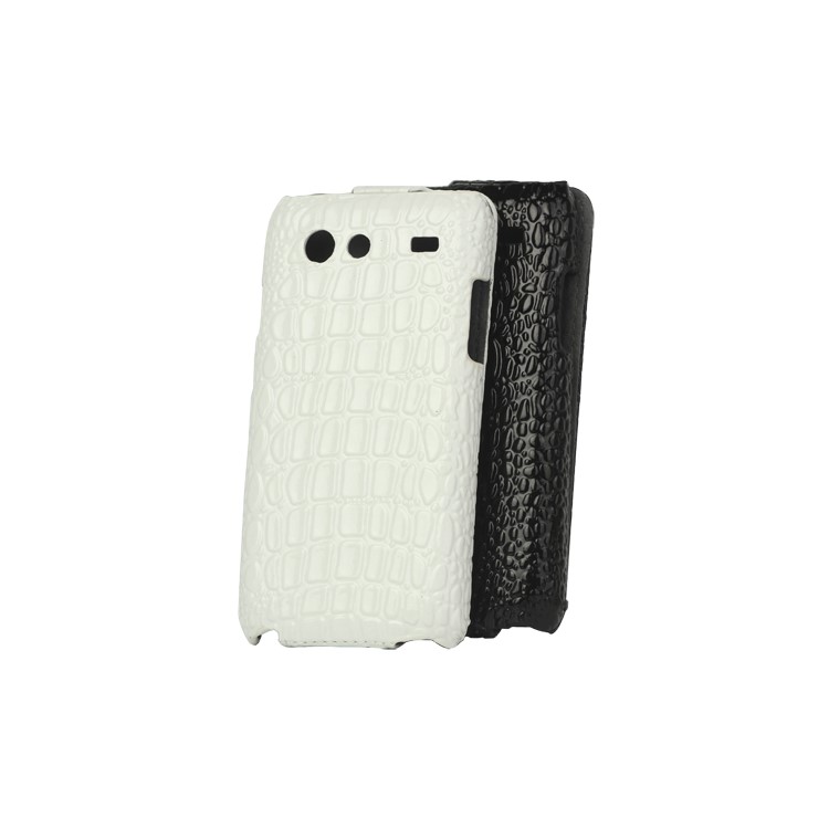 Crocodile Leather Hard Case for Samsung I9070 Galaxy S Advance
