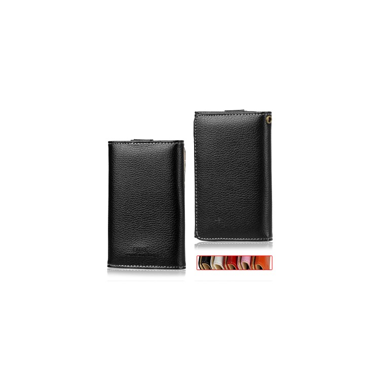 Wallet Leather Case with Snap Fastener for Samsung I9100 Galaxy S2 / II