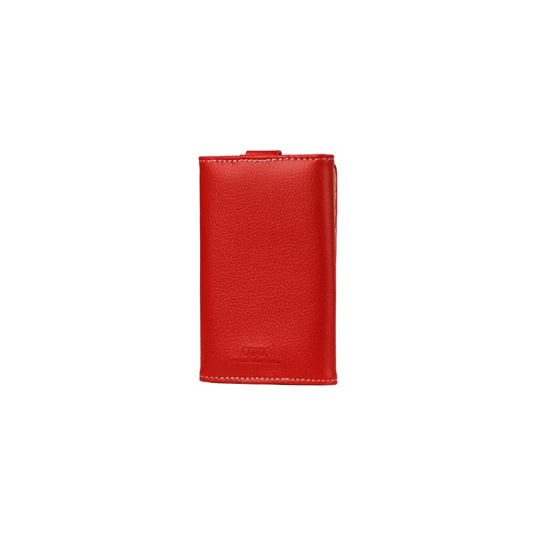 Wallet Leather Case with Snap Fastener for Samsung I9100 Galaxy S2 / II