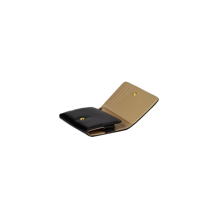 Wallet Leather Case with Snap Fastener for Samsung I9100 Galaxy S2 / II