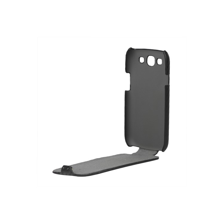 Carbon Fiber Leather Flip Case for Samsung Galaxy S 3 / III I9300 I747 L710 T999 I535 R530
