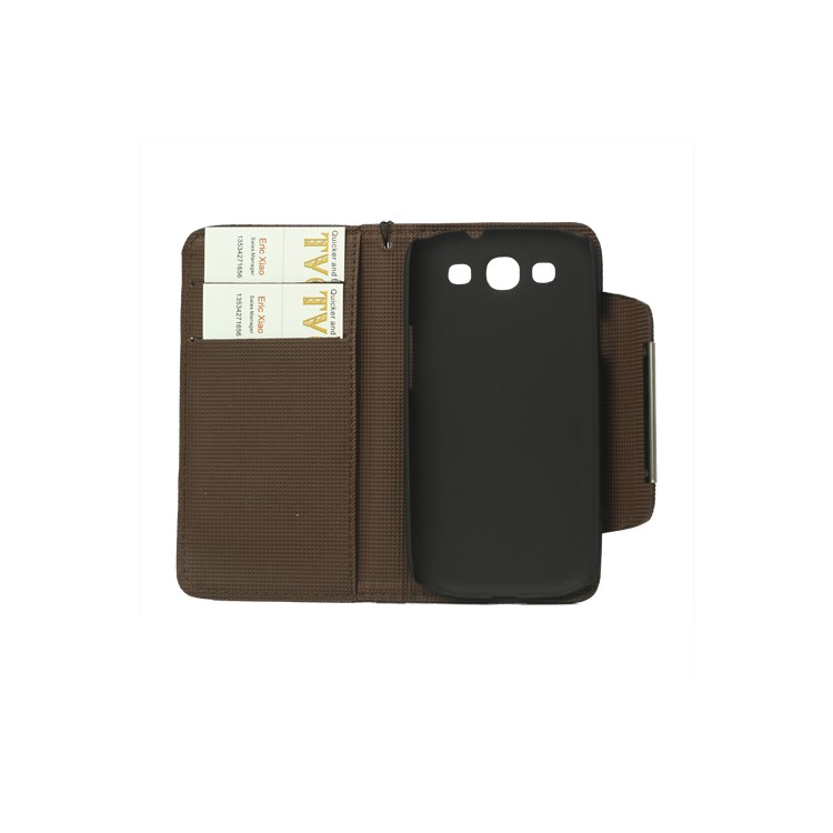 Lychee Leather Wallet Case for Samsung Galaxy S 3 / III I9300 I747 L710 T999 I535 R530