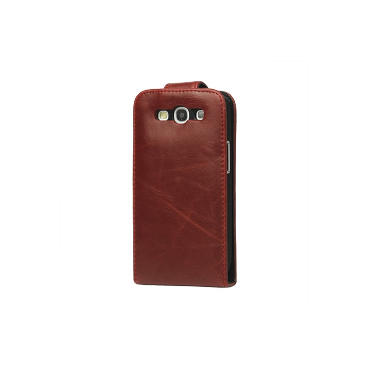 Glossy Leather Flip Case for Samsung Galaxy S 3 / III I9300 I747 L710 T999 I535 R530