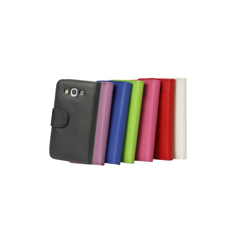 Folio Wallet Leather Case for Samsung Galaxy S 3 / III I9300 I747 L710 T999 I535 R530