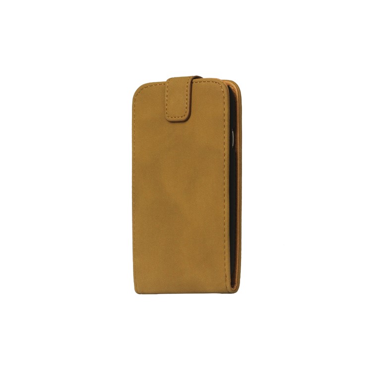 Antique Leather Flip Case for Samsung Galaxy S 3 / III I9300 I747 L710 T999 I535 R530 - Brown Beige