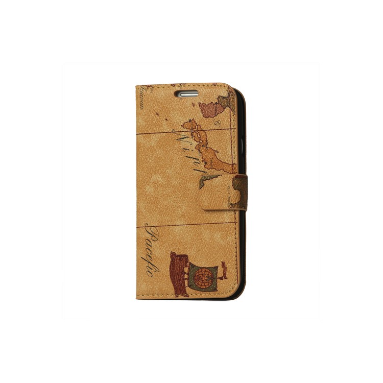 World Map Leather Stand Case for Samsung Galaxy S 3 / III I9300 I747 L710 T999 I535 R530 - Brownd Map Leather Stand Case for Samsung I9300 Galaxy S 3 / III - Brown