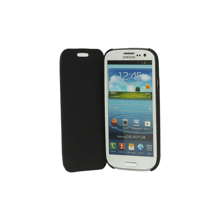Stylish Leather Stand Case for Samsung Galaxy S 3 / III I9300 I747 L710 T999 I535 R530