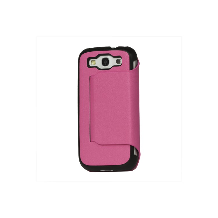 Stylish Leather Stand Case for Samsung Galaxy S 3 / III I9300 I747 L710 T999 I535 R530