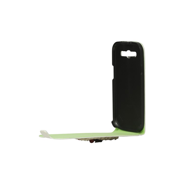 Folio Leather Flip Case for Samsung Galaxy S 3 / III I9300 I747 L710 T999 I535 R530