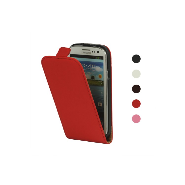 Durable PU Leather Flip Case for Samsung Galaxy S 3 / III I9300 I747 L710 T999 I535 R530