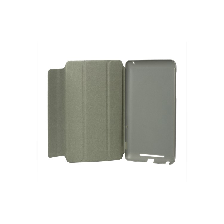 4 Fold Leather Stand Case for ASUS Google Nexus 7 - Grey
