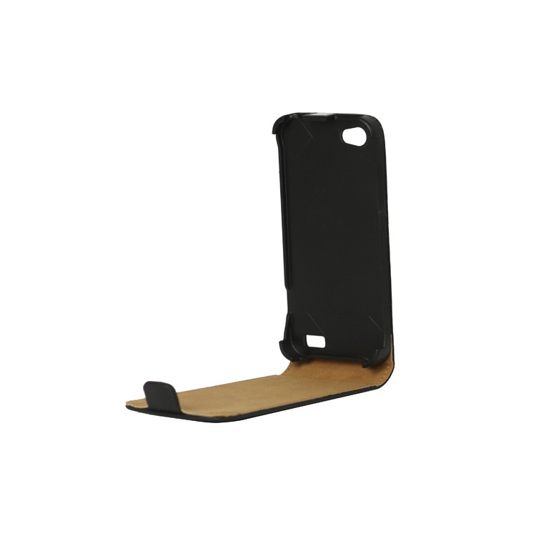 Magnetic Genuine Split Leather Case Cover for HTC One V T320e