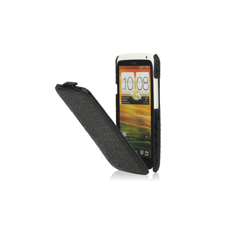 Crocodile Leather Case Cover for HTC One X S720e / One XL / One X Plus Crocodile Leather Case Cover for HTC One X S720e / One XL / One X Plus