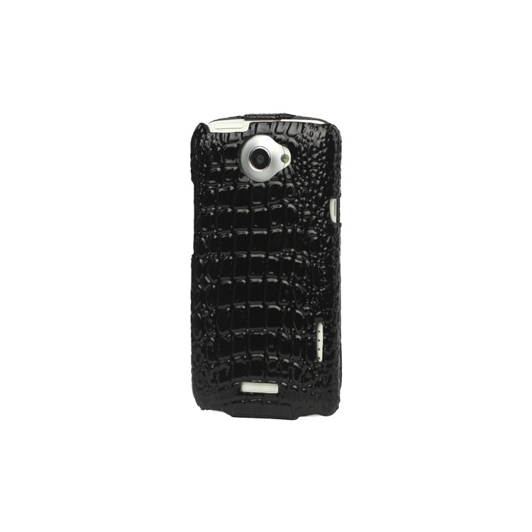 Crocodile Leather Case Cover for HTC One X S720e / One XL / One X Plus