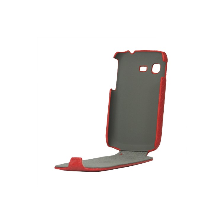 Carbon Fiber Leather Case Cover for Samsung Galaxy Pocket S5300