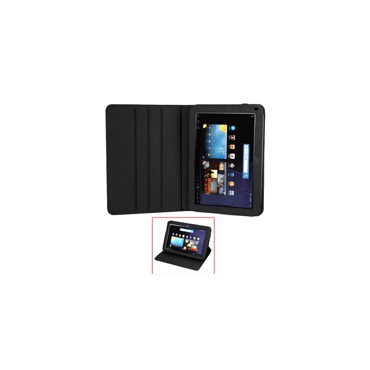 360 Degree Rotary Leather Case with Built-in Stand  for Dell Streak 10 Pro