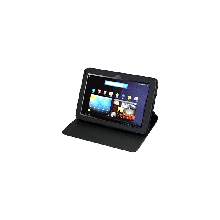 360 Degree Rotary Leather Case with Built-in Stand  for Dell Streak 10 Pro