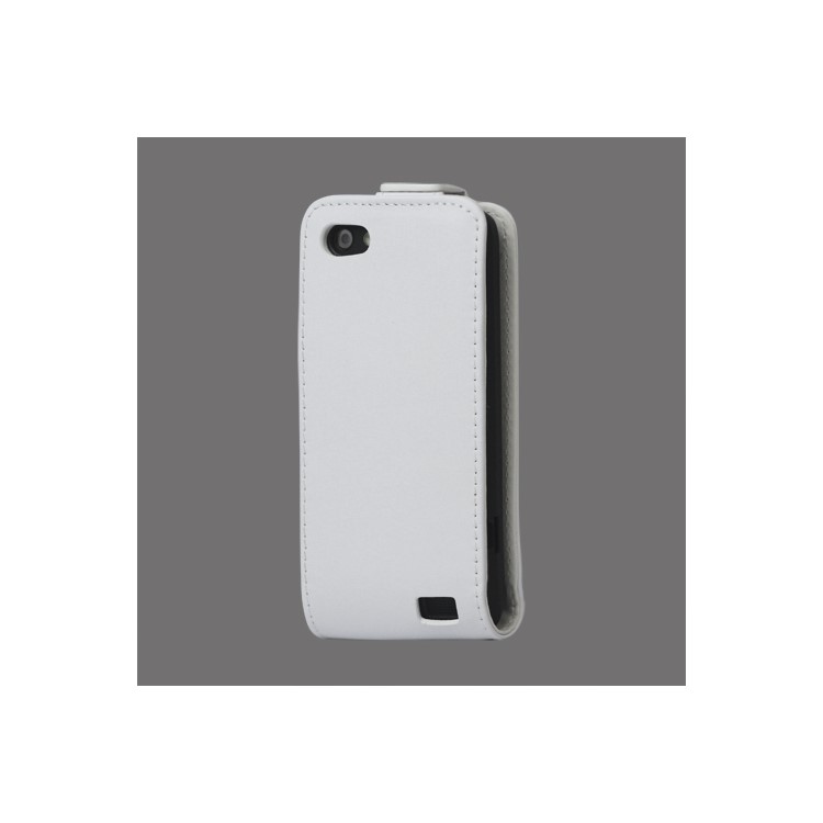 Real Cow Leather Flip Cover Case for HTC One V T320e