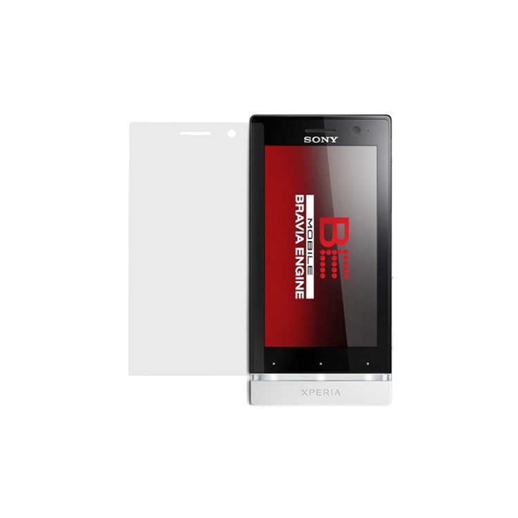 Clear LCD Screen Protector for Sony Xperia U ST25a / ST25i Kumquat
