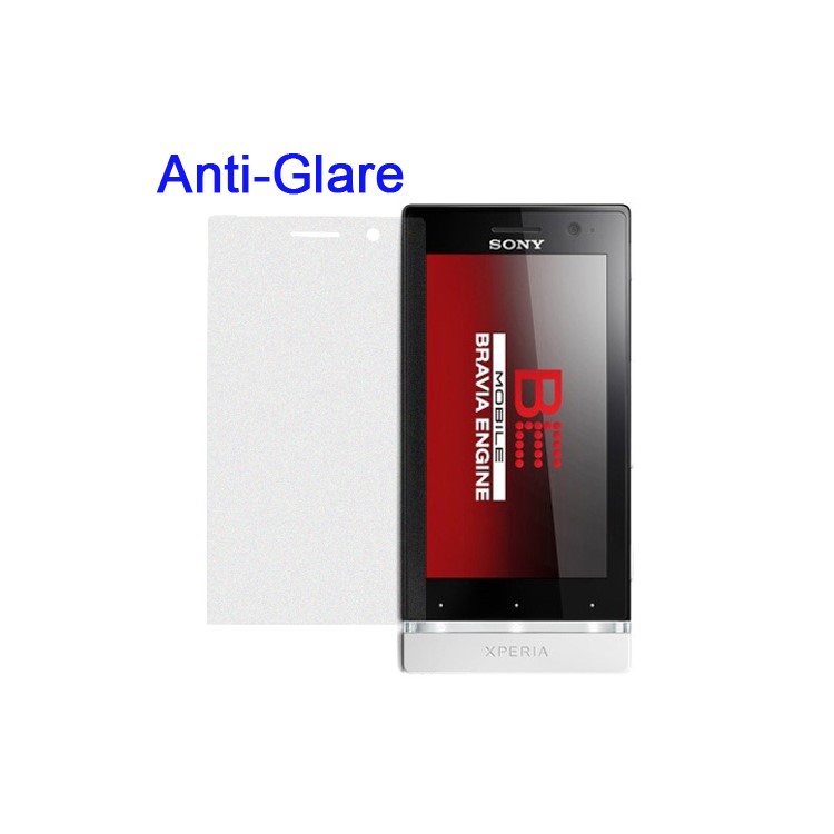 Matte Anti-Glare Screen Protector for Sony Xperia U ST25a / ST25i Kumquat