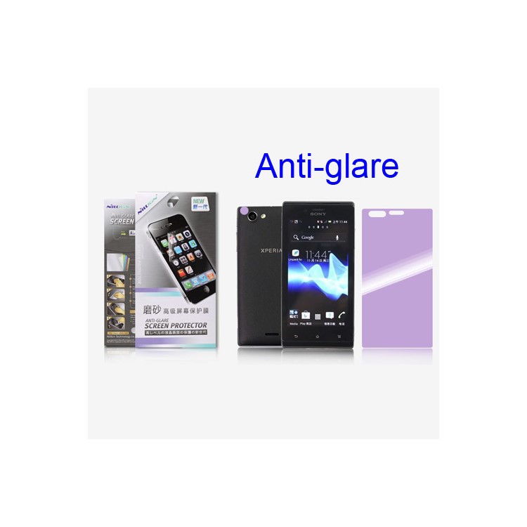 Nillkin Matte Anti-Glare Scratch-Resistant Protective LCD Film for Sony Xperia J ST26i ST26a (Suite Edition)