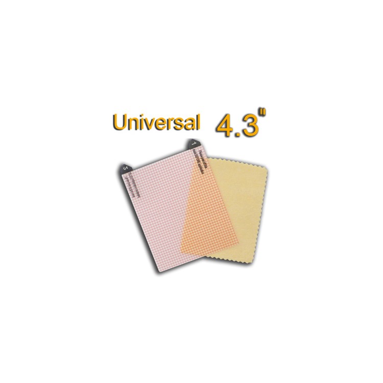 4.3 inchs Universal LCD Screen Protector Guard Film,Size:2.76' x 3.35'