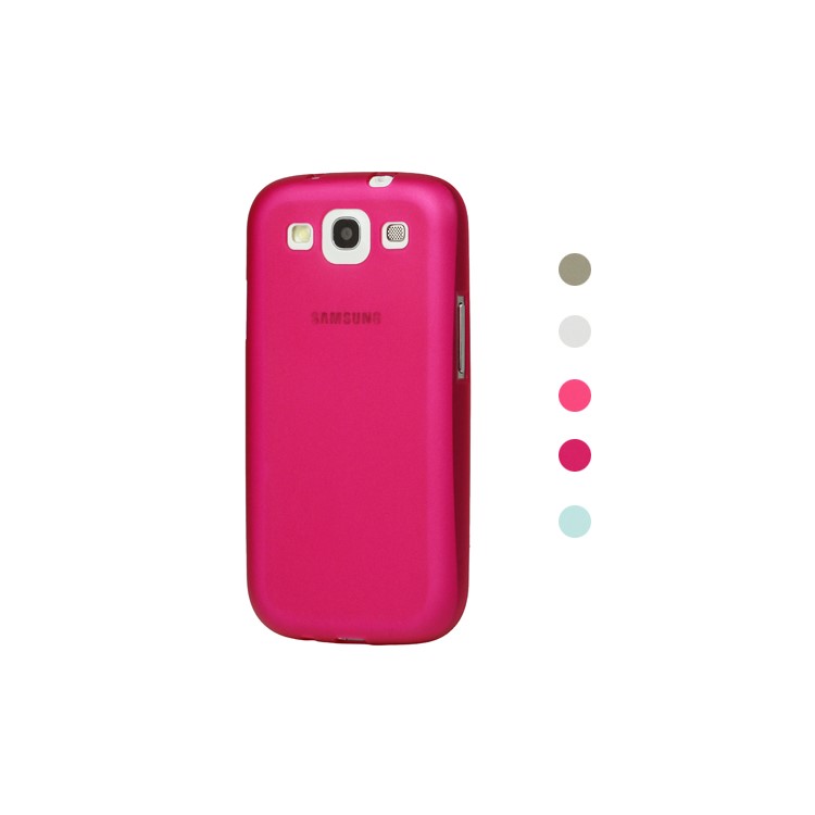 Premium Frosted Silicone Case for Samsung Galaxy S 3 / III I9300 I747 L710 T999 I535 R530