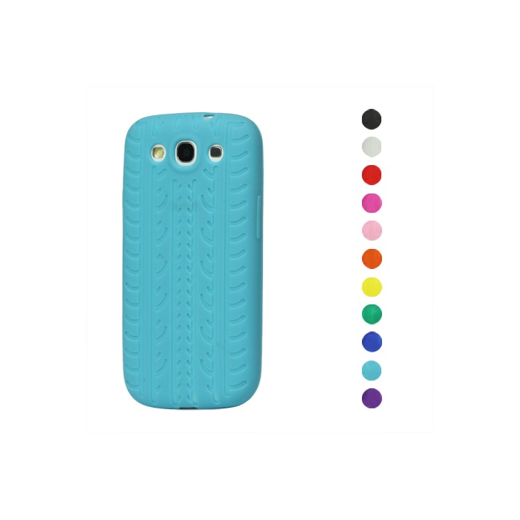 Tyre Silicone Case Cover for Samsung Galaxy S 3 / III I9300 I747 L710 T999 I535 R530