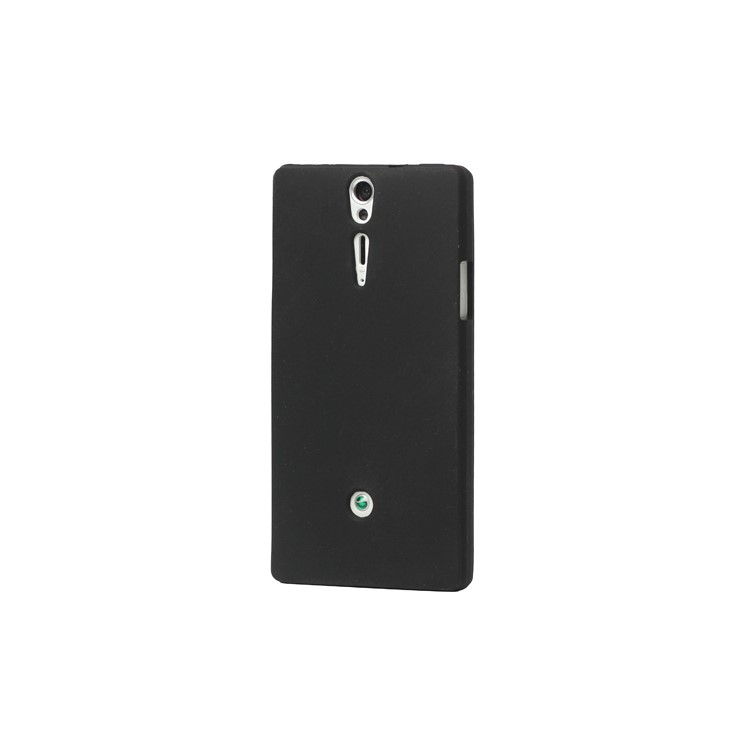 Silicone Skin Case Cover for Sony Xperia S LT26i LT26a / Nozomi - Black