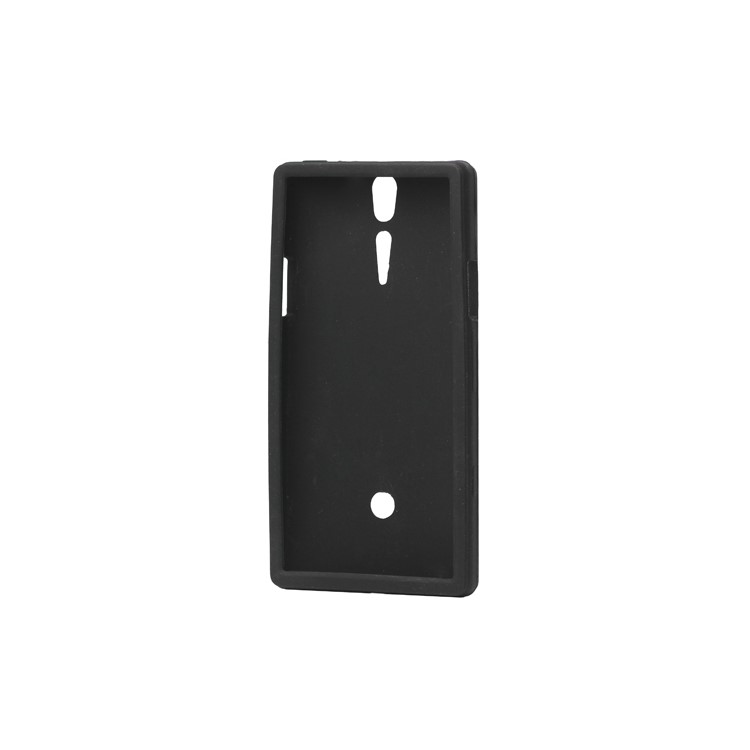 Silicone Skin Case Cover for Sony Xperia S LT26i LT26a / Nozomi - Black