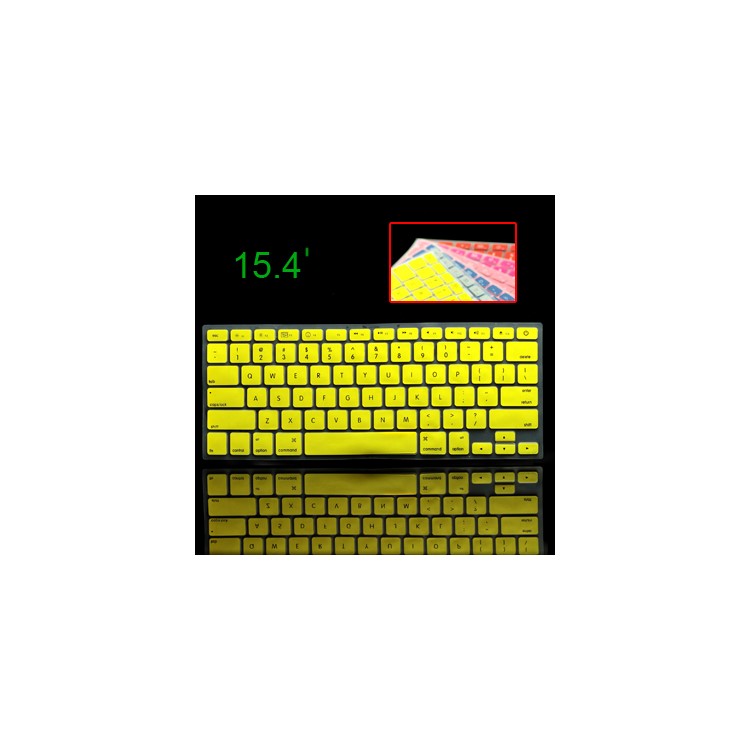 Soft Silicone Keyboard Cover Skin for MacBook Pro/MacBook/MacBook Air 15.4 inches
