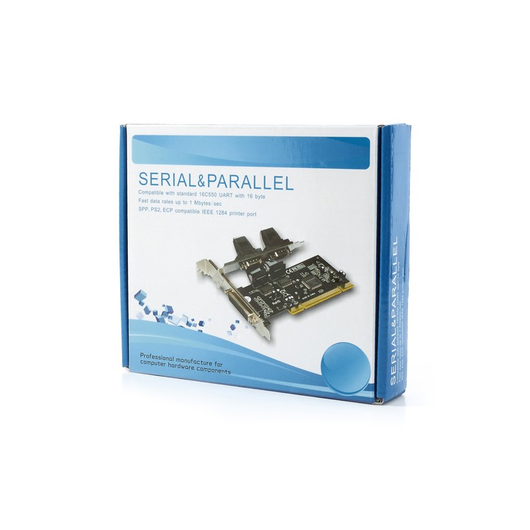 PCA-134, PCI-E 2 Serial and 1 Parallel