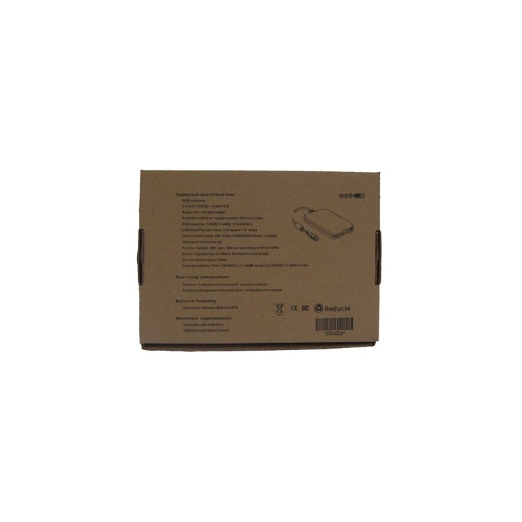 PCA-214, USB Portable Diskette Driver