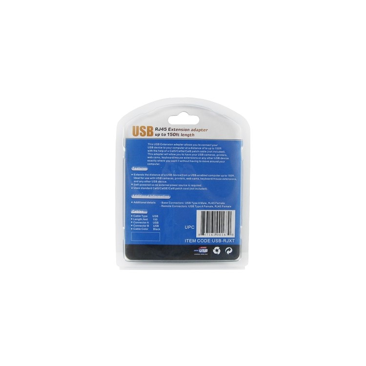 USB RJ45 Extension adapter