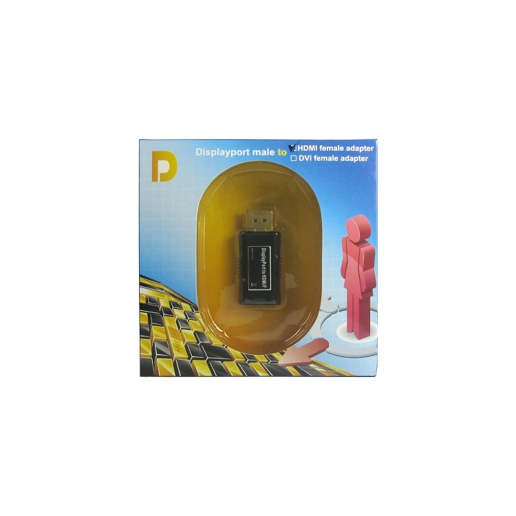 Displayport Male to HDMI female adapter