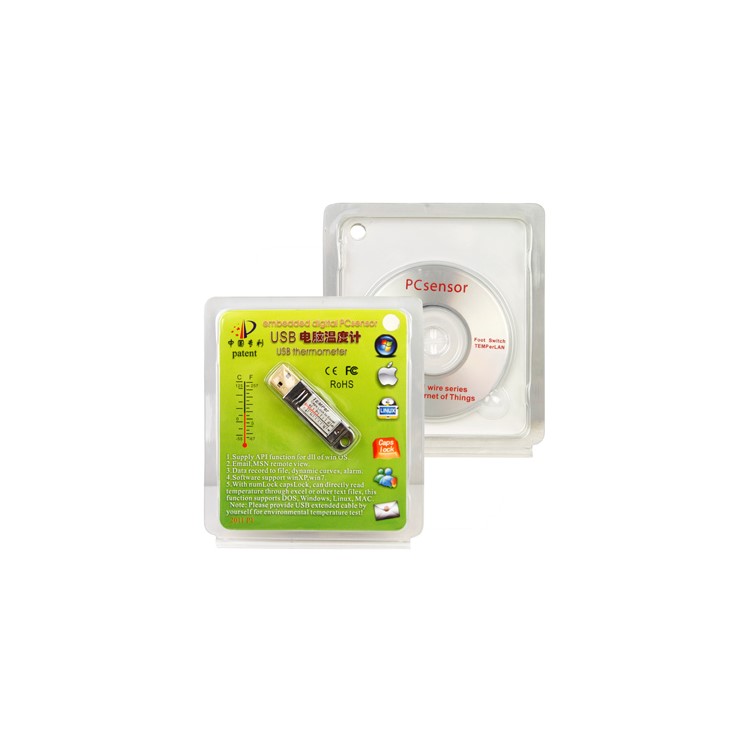 PC Notebook Laptop USB Thermometer Temperature Recorder