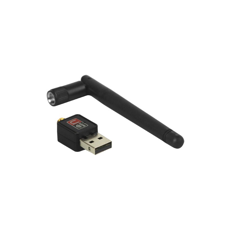 Mini 150Mbps USB2.0 WiFi Wireless LAN Network Card 802.11 n/g/b Adapter + Antenna