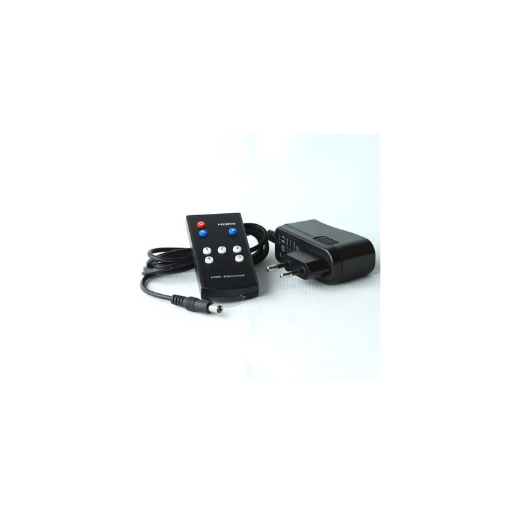 3x1 3 Port HDMI Switcher Selector with Remote ,Support 3D HDMI 1.3 and 1080P