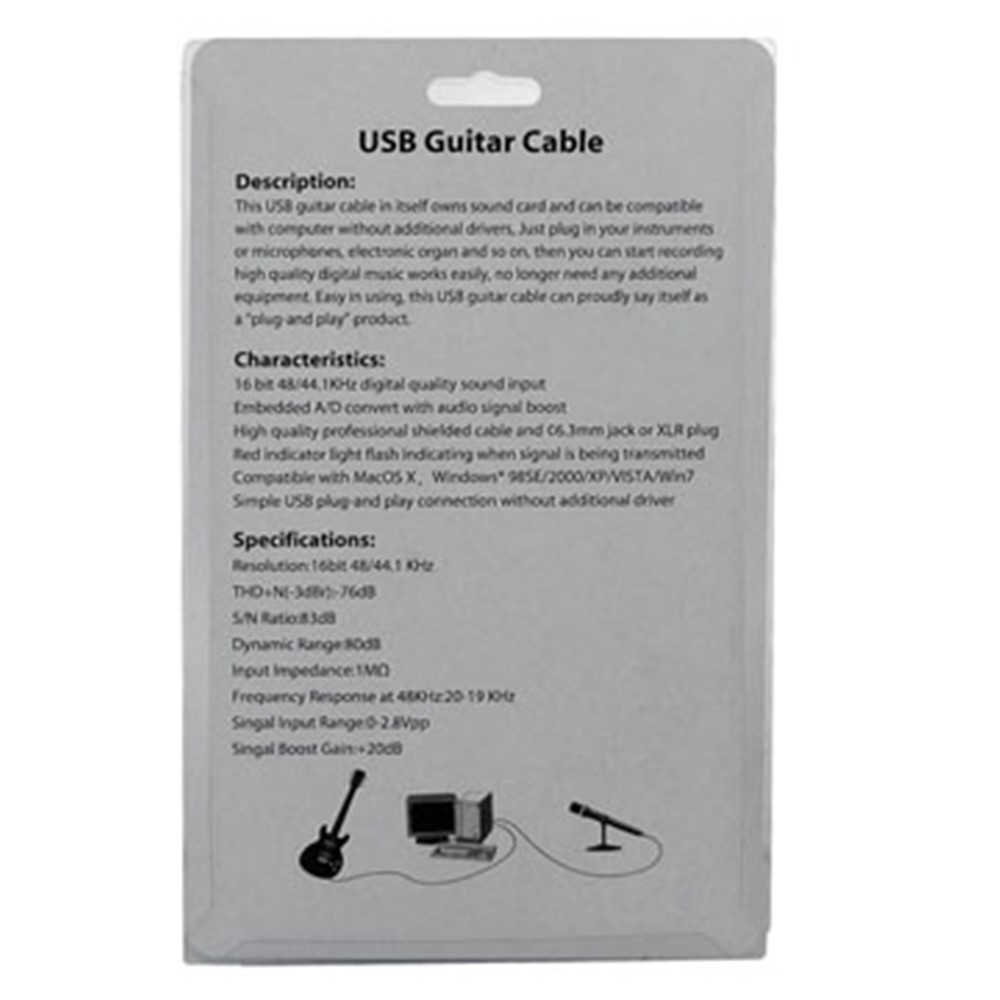USB Guitar Cable