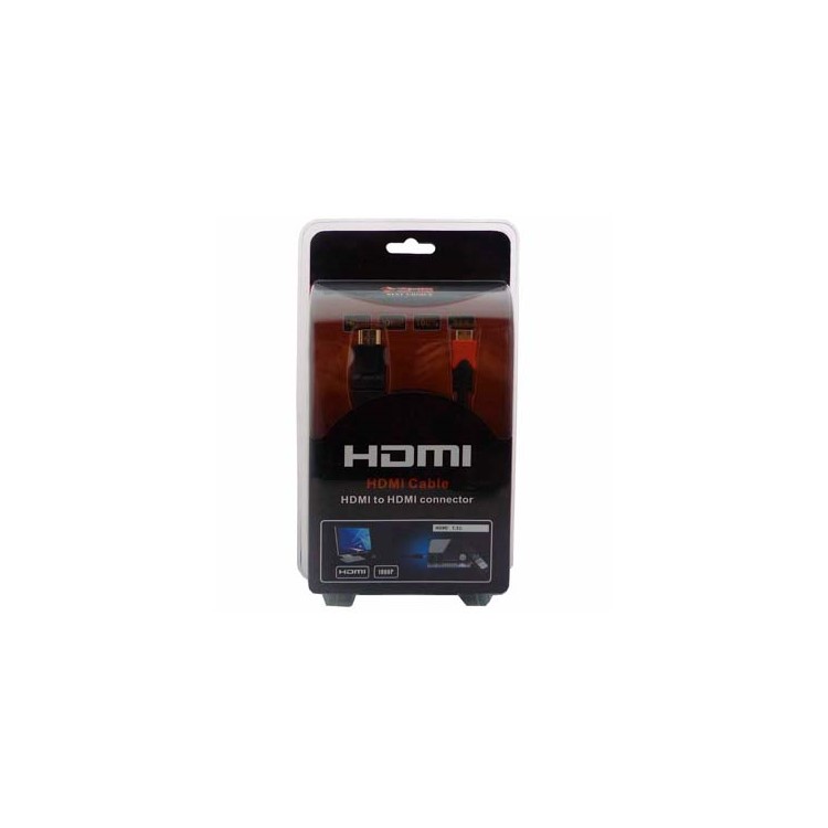Gold Plated 1080P HDMI V1.3 Male to Mini HDMI Male Connection Cable (1.8M-Length)