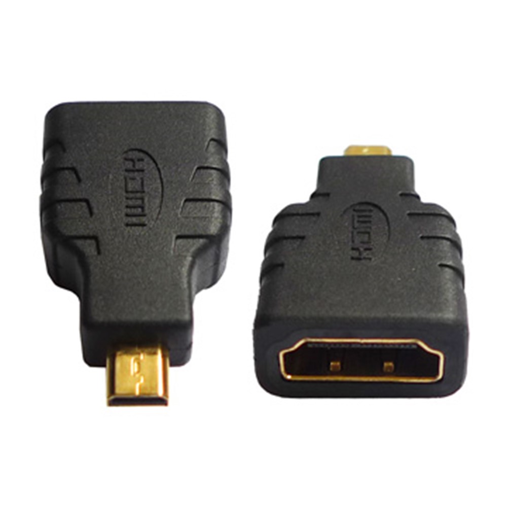 Gold Plate V1.4 Micro HDMI Type D to HDMI Type A Female adapter for Droid X,XT800 and EVO 4G