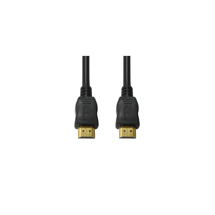 V1.3 HighSpeed 1080P 24K Golden Plate HDMI 19pin Male to Male Cable,Length:1.8m