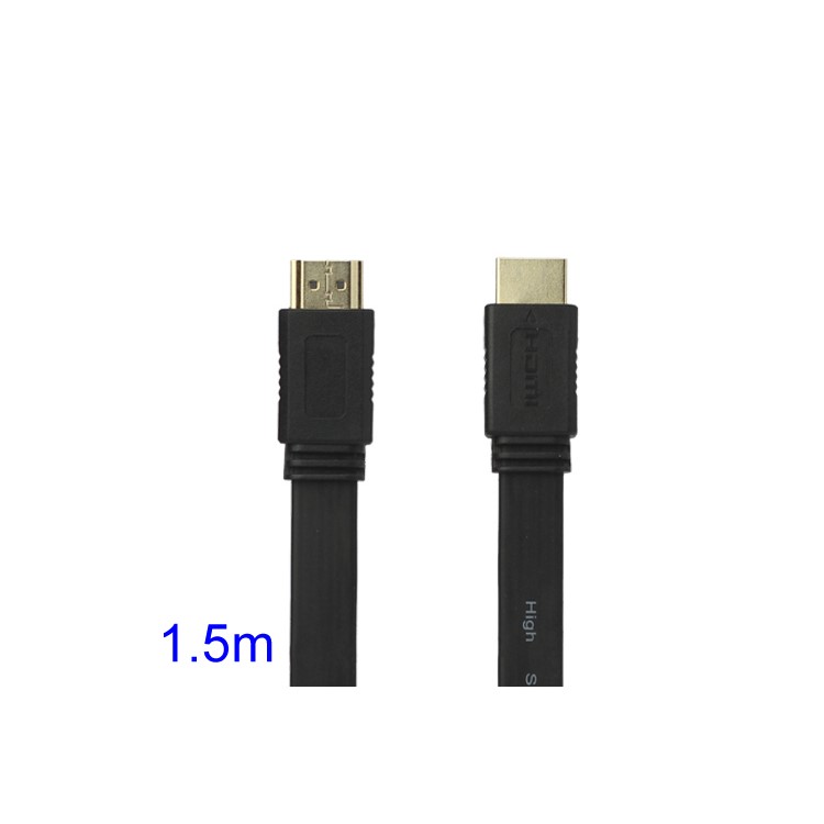 V1.4 1080P 1.5M HDMI M to M Video/Audio Cable PS3 XBOX360 Bluray Disc HDTV DVD - Black