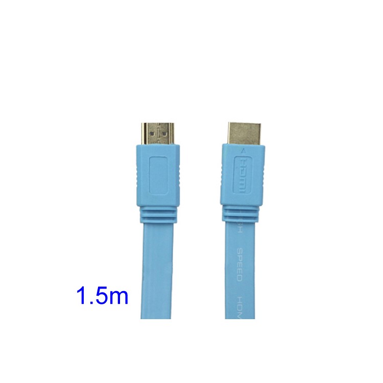 V1.4 1080P 1.5M HDMI M to M Video/Audio Cable PS3 XBOX360 Bluray Disc HDTV DVD - Blue