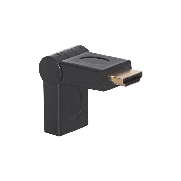 Gold Plated HDMI Male to Female 180° Swiveling Adapter Converter