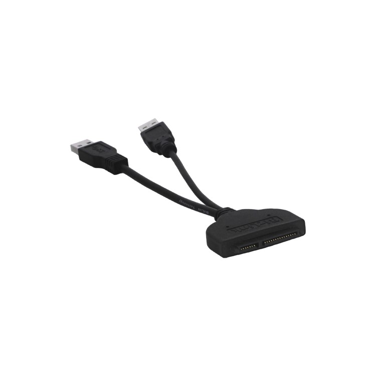 USB 2.0 to SATA 7+15 Pin 22Pin Adapter Cable for 2.5 inch HDD Hard Disk Drive