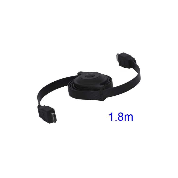 HDMI 1.3 Male to HDMI Male Retractable Reel M-M PS3 DVD HDTV Cable 1.8M