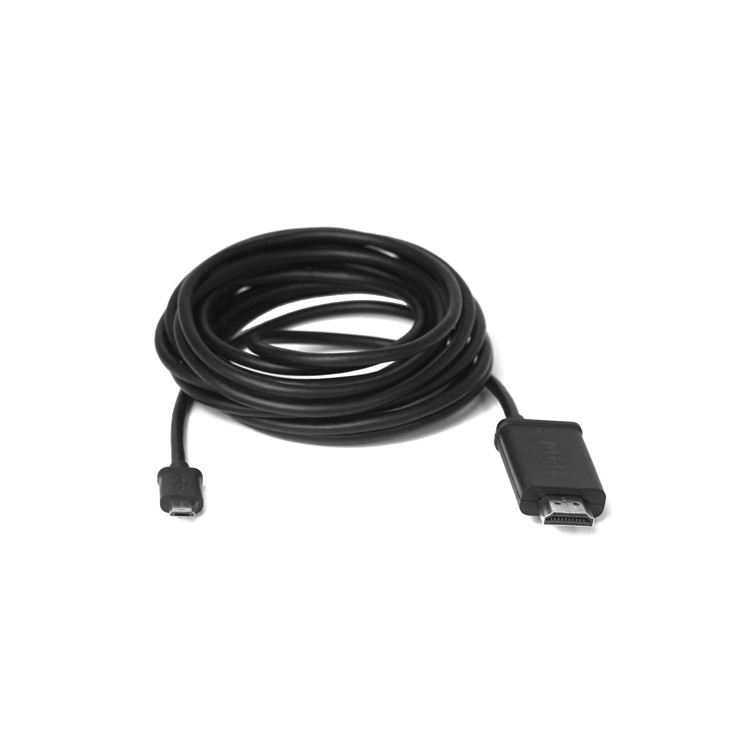 3.0M MHL Micro USB Male to HDMI Male + Micro USB Female Smartphone HDTV MHL Adapter Cable for Samsung Galaxy S II / Nexus / Note, HTC One X / XL / EVO 3D / Flyer / Sensation, LG, Huawei, MEIZU